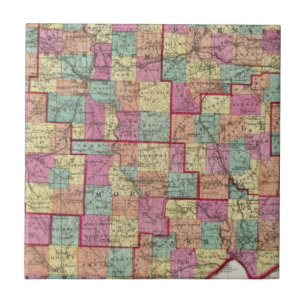 Ohio-Landkreise Fliese