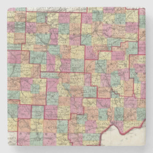 Ohio-Landkreise Steinuntersetzer