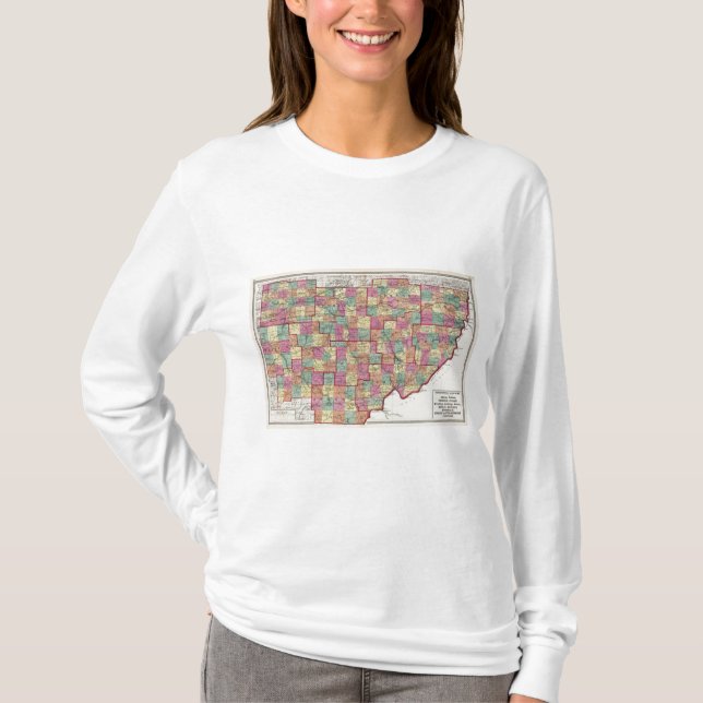 Ohio-Landkreise T-Shirt (Vorderseite)