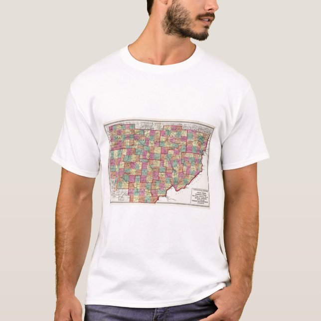 Ohio-Landkreise T-Shirt (Vorderseite)