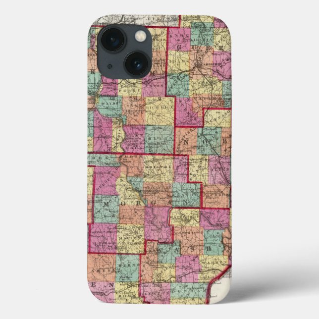 Ohio Landkreises Case-Mate iPhone Hülle (Rückseite)