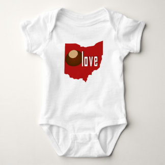 Ohio-Liebe Baby Strampler