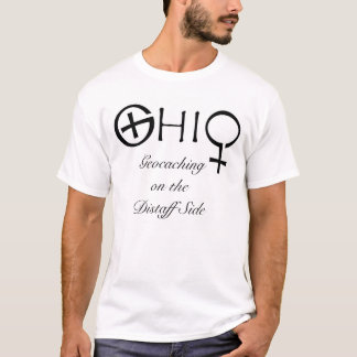 Ohio-Mädchen-Spindel-Seiten-Shirt T-Shirt