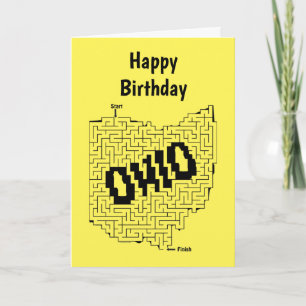 Ohio Maze Puzzle Karte