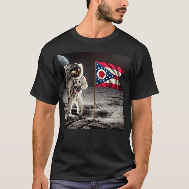Ohio-Mondlandungsjunge T-Shirt (Vorderseite)