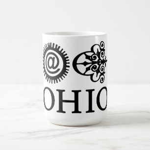 Ohio MuGlyph Kaffeetasse