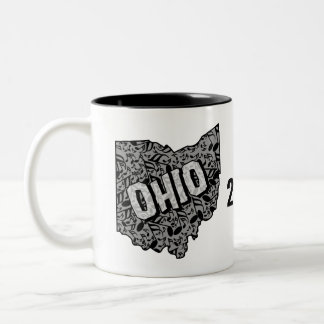 Ohio Musiknotens Zweifarbige Tasse