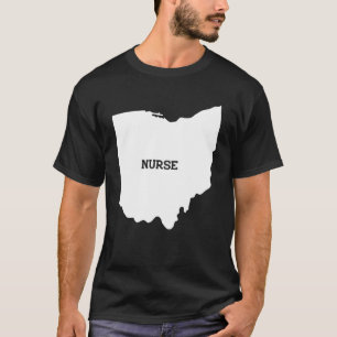 Ohio Nurse Staat RN CNA LPN Aufwertung T-Shirt