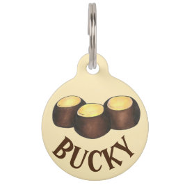Ohio OH Peanut Butter Buckeye Buck Eye Nut Candy Haustiermarke
