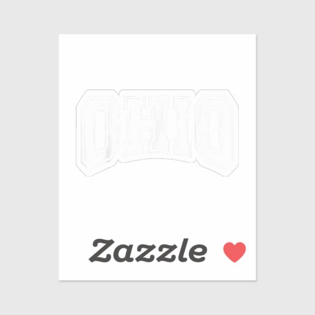 Ohio OH USA Aufkleber (Blatt)