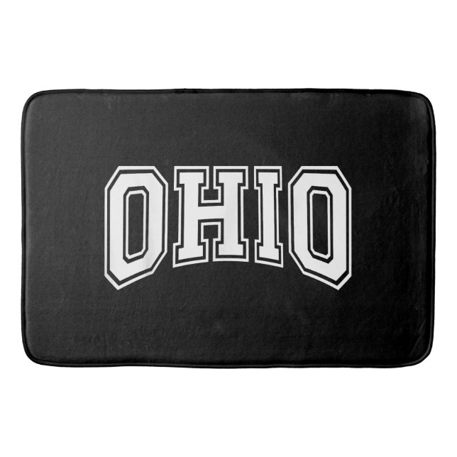 Ohio OH USA Badematte (Vorderseite)