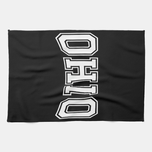 Ohio OH USA Geschirrtuch (Horizontal)
