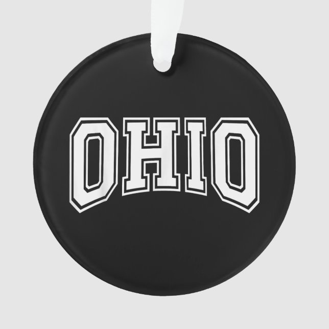 Ohio OH USA Ornament (Vorderseite)
