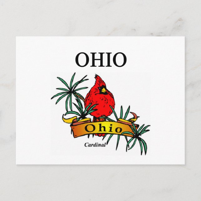 Ohio Postkarte (Vorderseite)