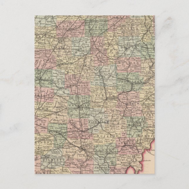 Ohio Postkarte (Vorderseite)