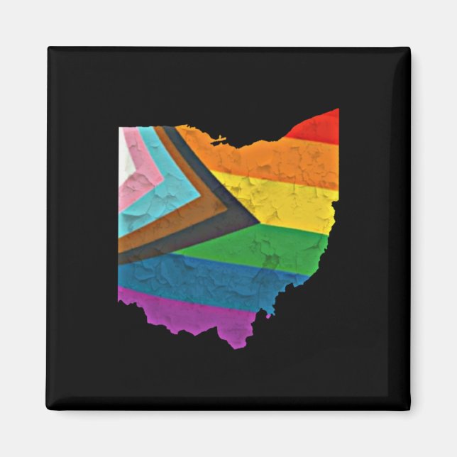 Ohio Pride Sticker Magnet (Vorne)