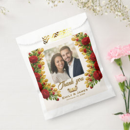 Ohio Red Carnation Hochzeitssamenpackung Geschenktütchen