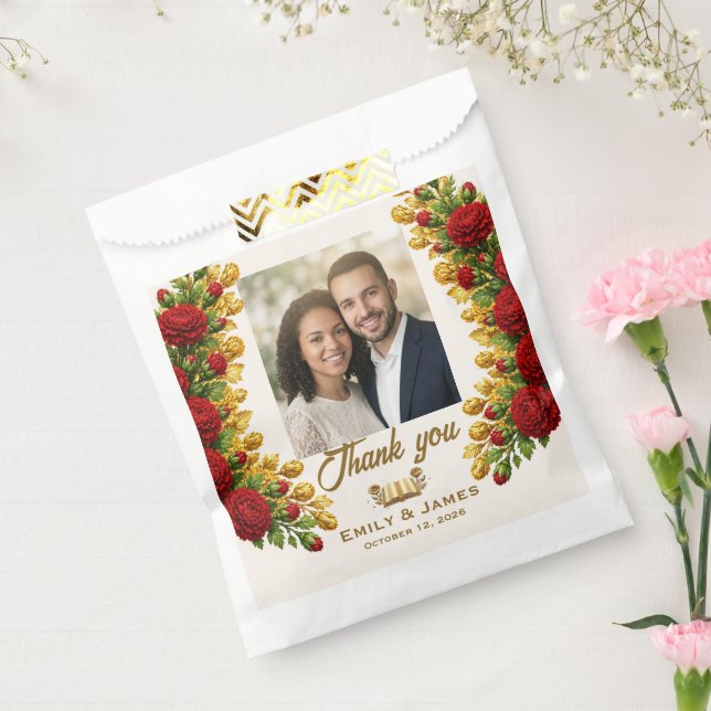 Ohio Red Carnation Hochzeitssamenpackung Geschenktütchen (Versiegelt)
