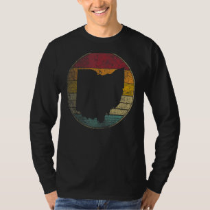 Ohio Retro Style Vintager 70er 80er Männer Frauen T-Shirt