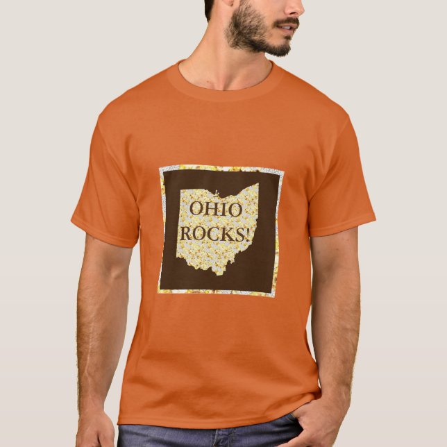 OHIO ROCKS! T-Shirt (Vorderseite)