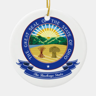Ohio Siegel Keramik Ornament