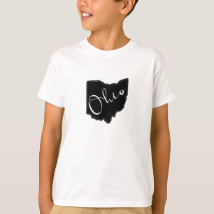 Ohio Staat Form Kontur - Ohio Karte Kontur T-Shirt