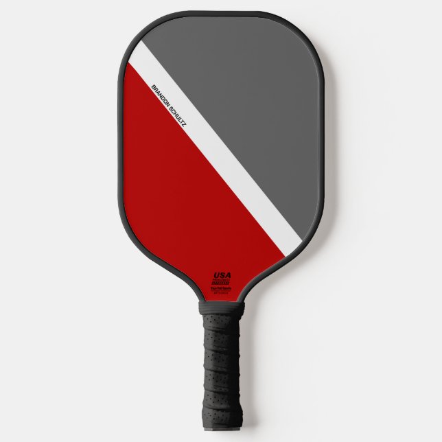 Ohio Staat Pickleball Paddle Template (Vorderseite)