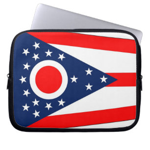 Ohio State Flag Laptop Sleeve