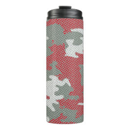 Ohio State Scarlet & Gray Camo Printed Thermosbecher