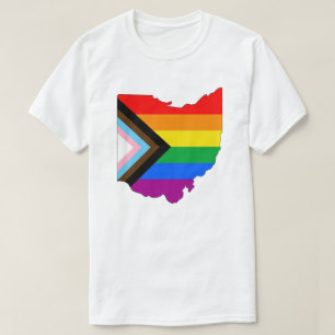 Ohio State Stolz LGBTQ Fortschritt Stolz T-Shirt