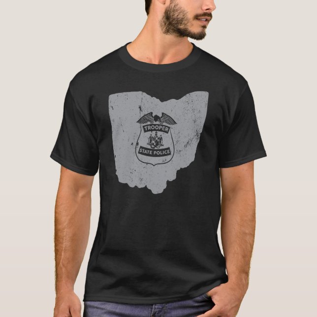 Ohio State Trooper Shirt Ohio Highway Patrol Shirt (Vorderseite)