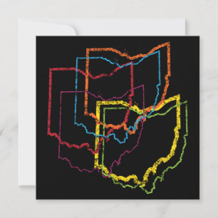 Ohio Stolz Blur Einladung