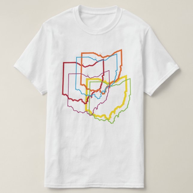 Ohio Stolz Blur T-Shirt (Design vorne)