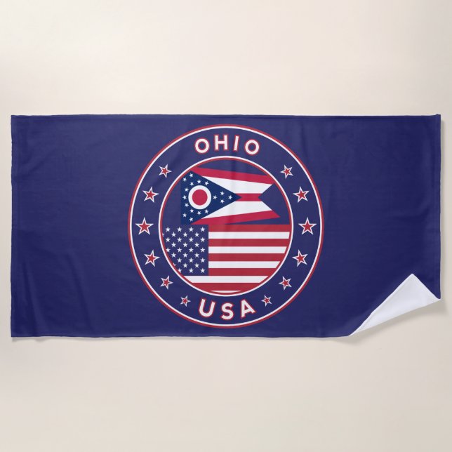 Ohio Strandtuch (Vorderseite)