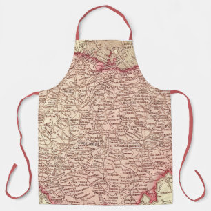 Ohio-Straßenkarte Apron Schürze