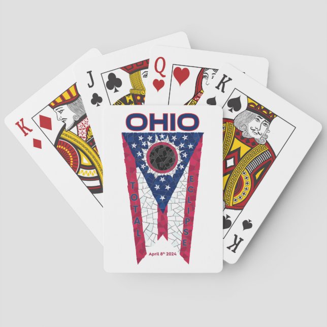 Ohio Total Eclipse Spielkarten (Rückseite)