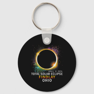 Ohio Total Solar Eclipse 8. April 2024 Schlüsselanhänger