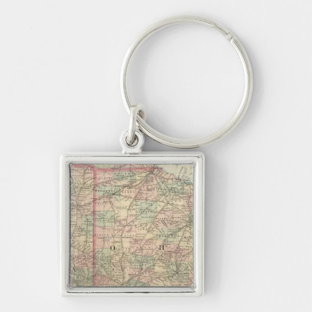 Ohio und Indiana Schlüsselanhänger (Vorne)