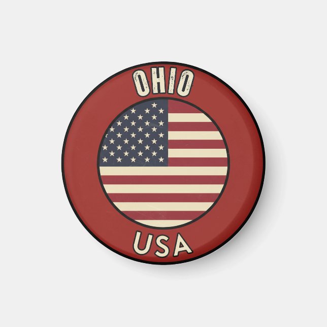 Ohio United States of America Magnet (Vorne)