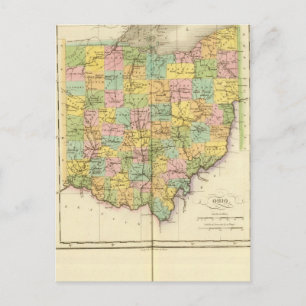 Ohio US Postkarte