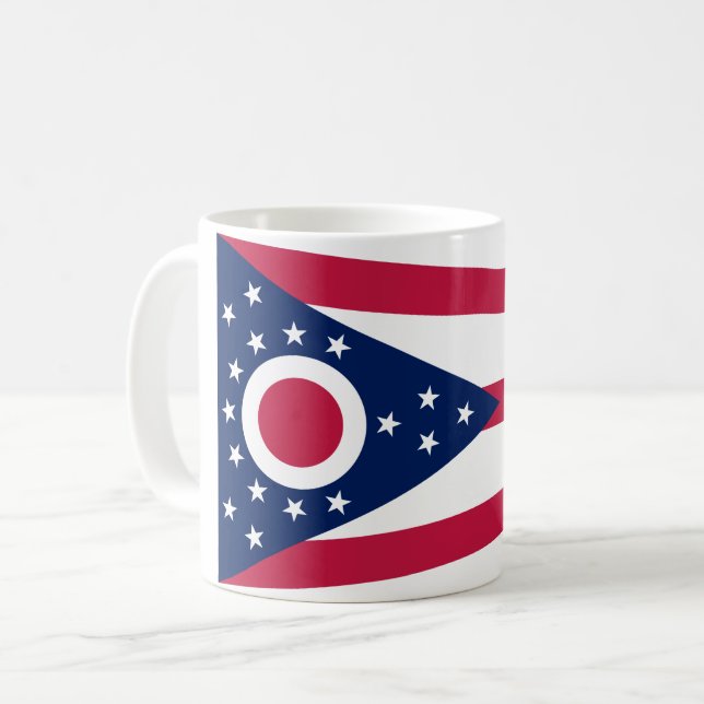 Ohio (US-Staat) Kaffeetasse (Vorderseite Links)