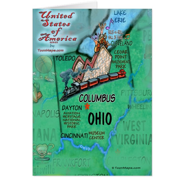 Ohio USA Card (Vorne)