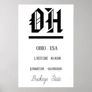 OHIO, USA POSTER