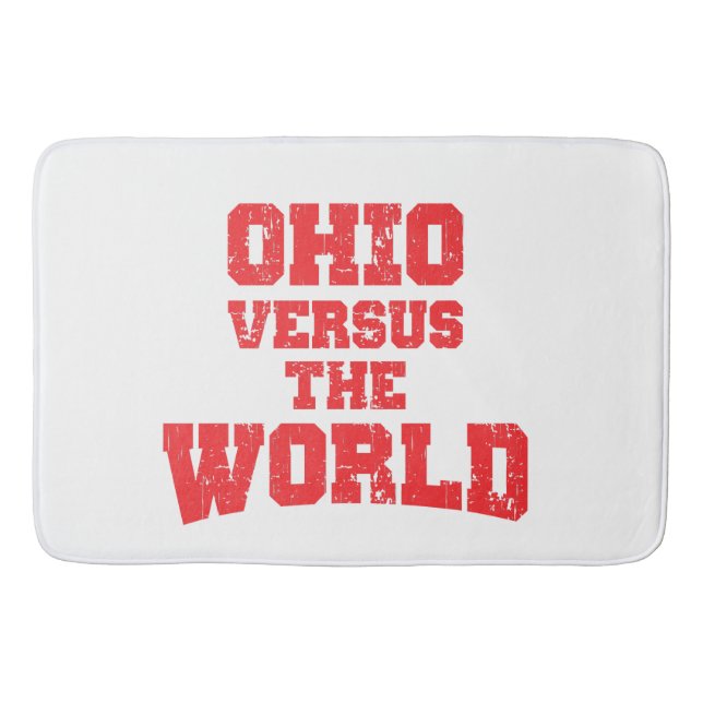 OHIO VERSUS DIE WELT BADEMATTE (Vorderseite)