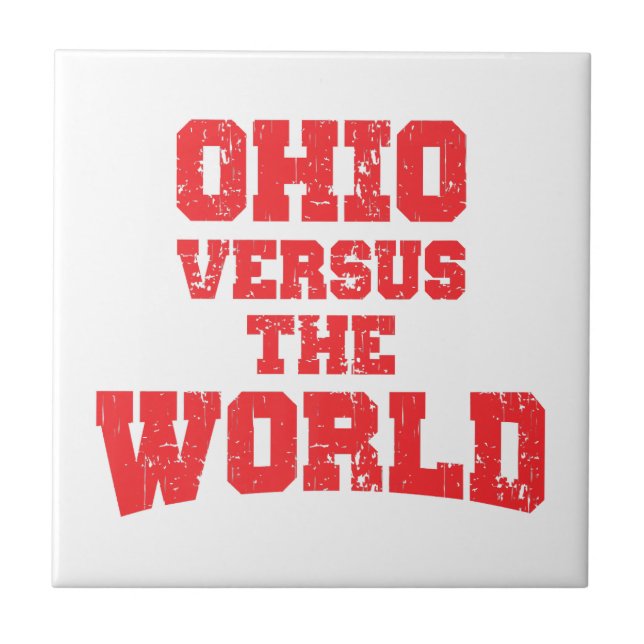 OHIO VERSUS DIE WELT FLIESE (Vorderseite)