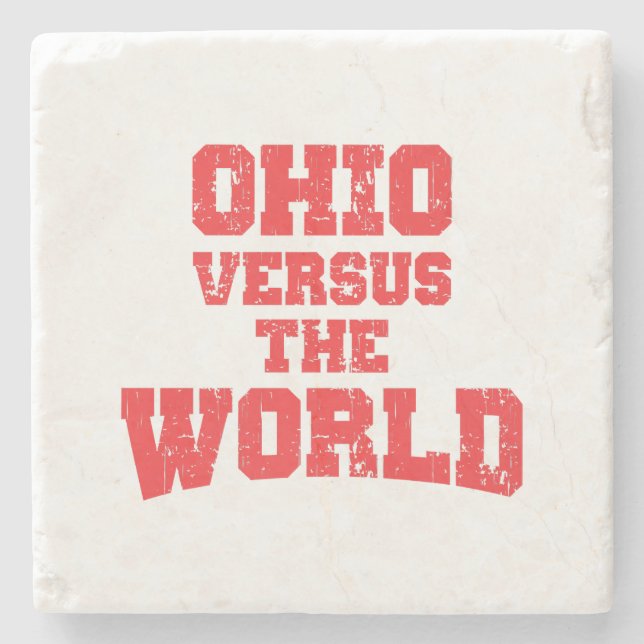 OHIO VERSUS DIE WELT STEINUNTERSETZER (Vorderseite)