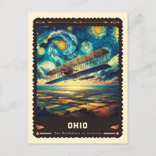 Ohio   Vincent Van Gogh Inspiriert Postkarte