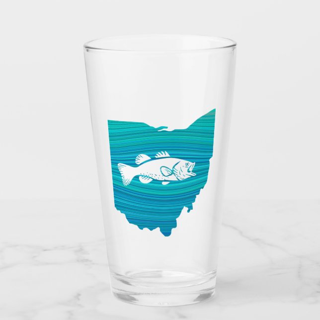 Ohio Wave Fishing Glas (Vorderseite)