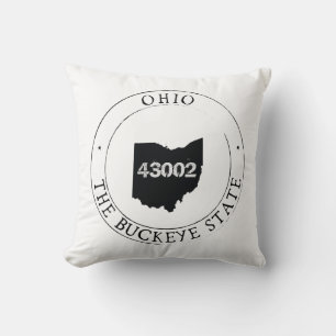 Ohio Zip Code Pillow Kissen