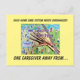 Ohio Zuhause Care benötigt eine Überarbeitung der  Postkarte